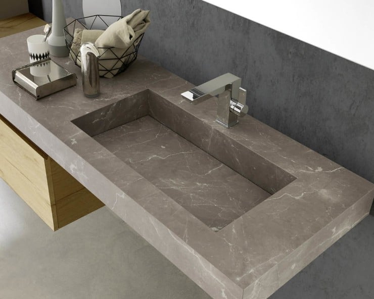 grifo integrado lavabo